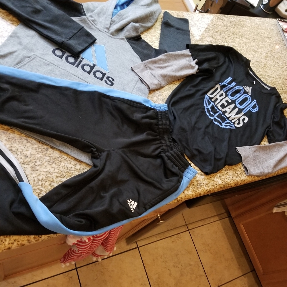 3 piece Addidas sport wear